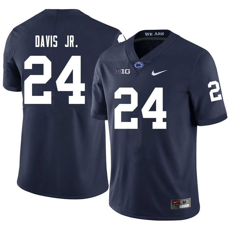 NCAA Nike Men's Penn State Nittany Lions Jeffrey Davis Jr. #24 College Football Authentic Navy Stitched Jersey MWF2398QN